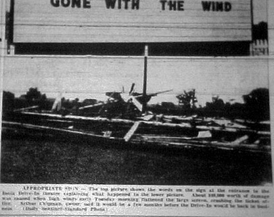 Ionia Drive-In Theatre - From Andrew The Libriarian (newer photo)
